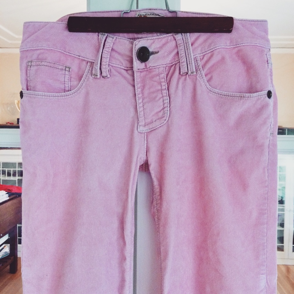 Pink Corduroy Soft Pant